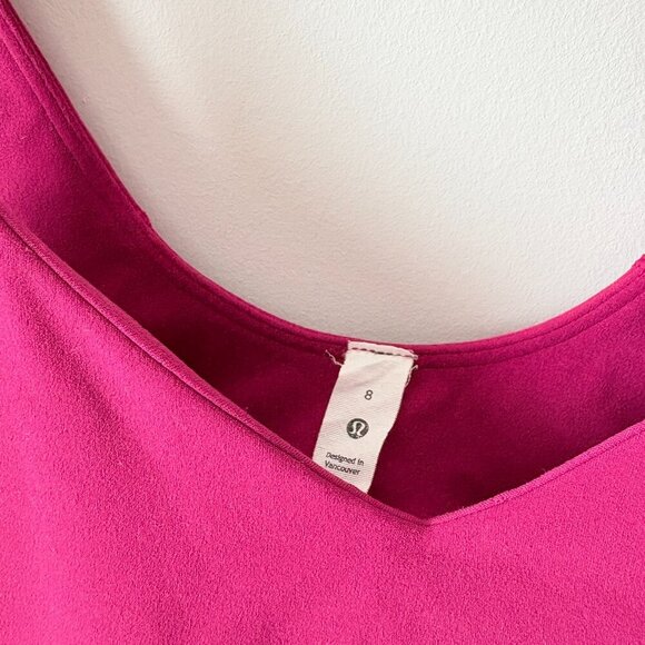 Lululemon Align Tank Top Magenta Purple Size 8 - Picture 3 of 5